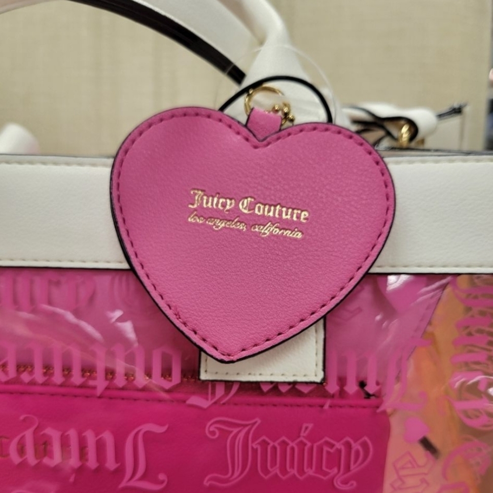 NEW Juicy Couture Clear Tote Handbag - Picture 4 of 5